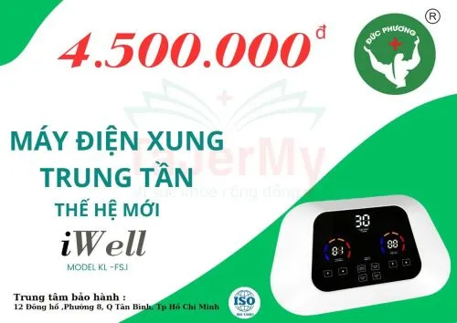 Máy Điện Xung Trung Tần Thế Hệ Mới Iwell Model : Kl-fs.i