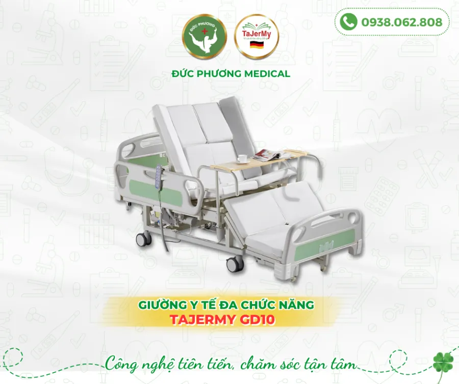 GIƯỜNG Y TẾ TAJERMY - ĐỒNG HÀNH CÙNG SỨC KHỎE CỦA BẠN