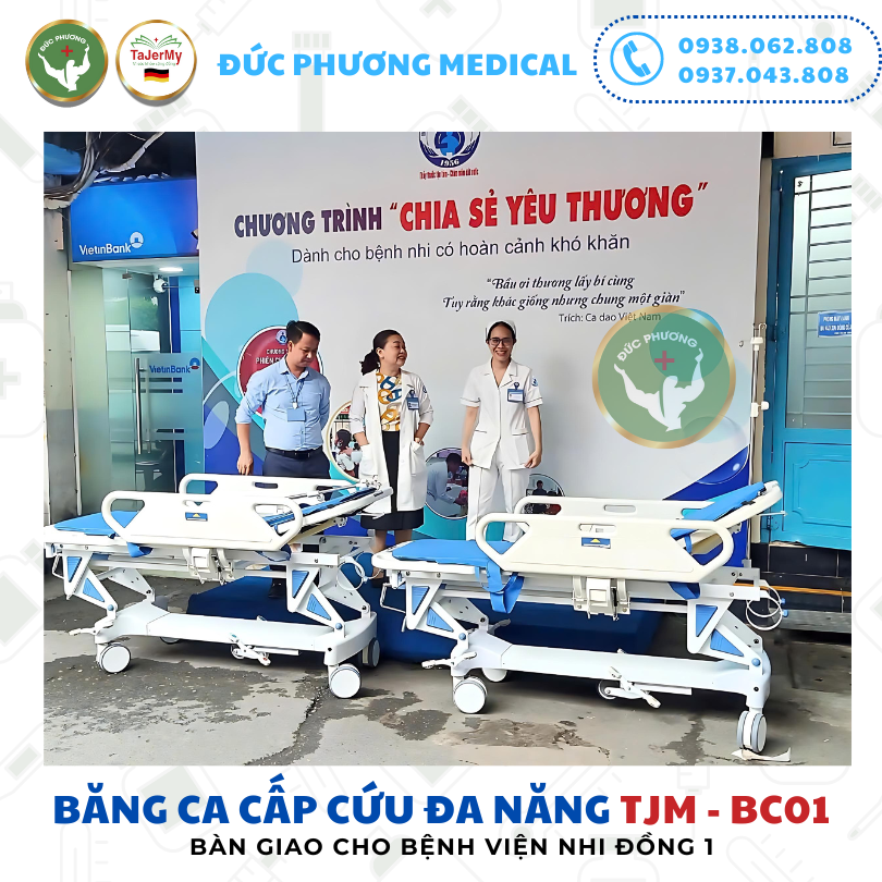 Băng ca cấp cứu đa năng BC01